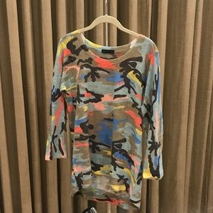 Nally & Millie camo top